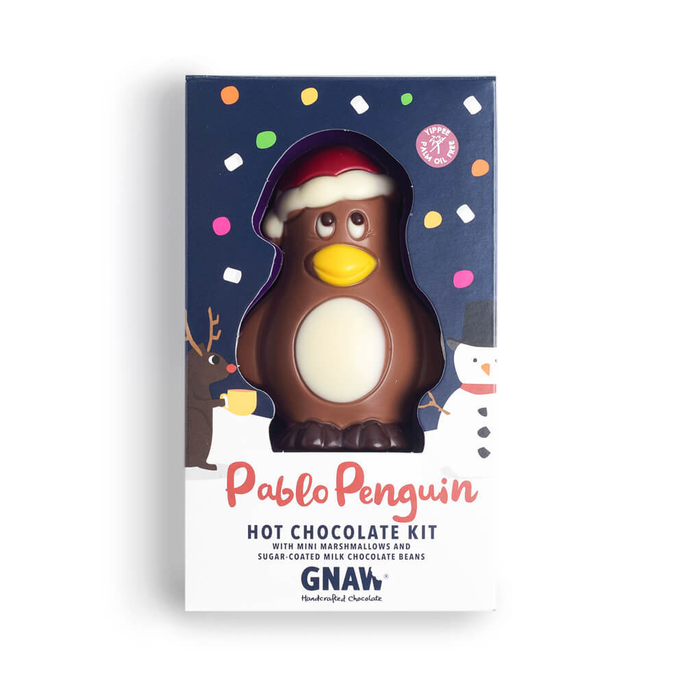 GNAW Limited Edition Pablo Penguin Hot Chocolate Kit